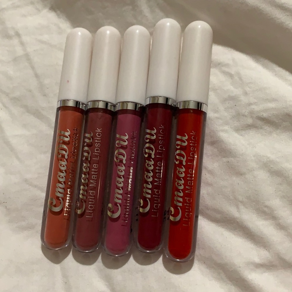 Matte Liquid Lipstick Set in 5 Colors